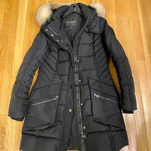 Pajar Women's Mid-Length Black Winter Coat Size Medium